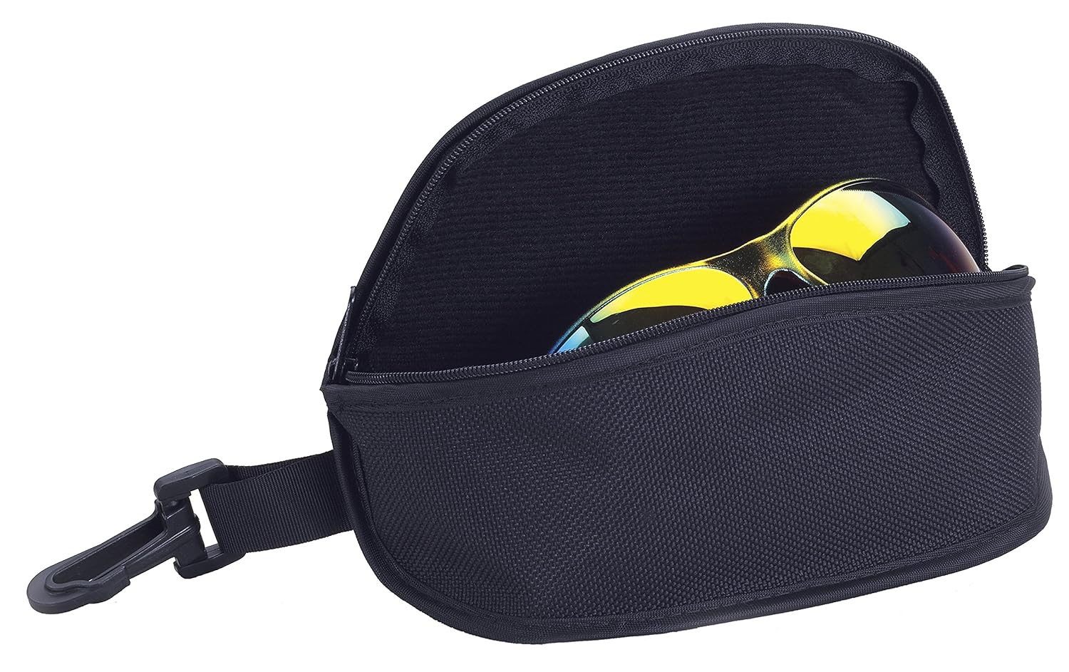 One Size ERB 15713 Safety Case and Hook Eyewear Storage Black Standard