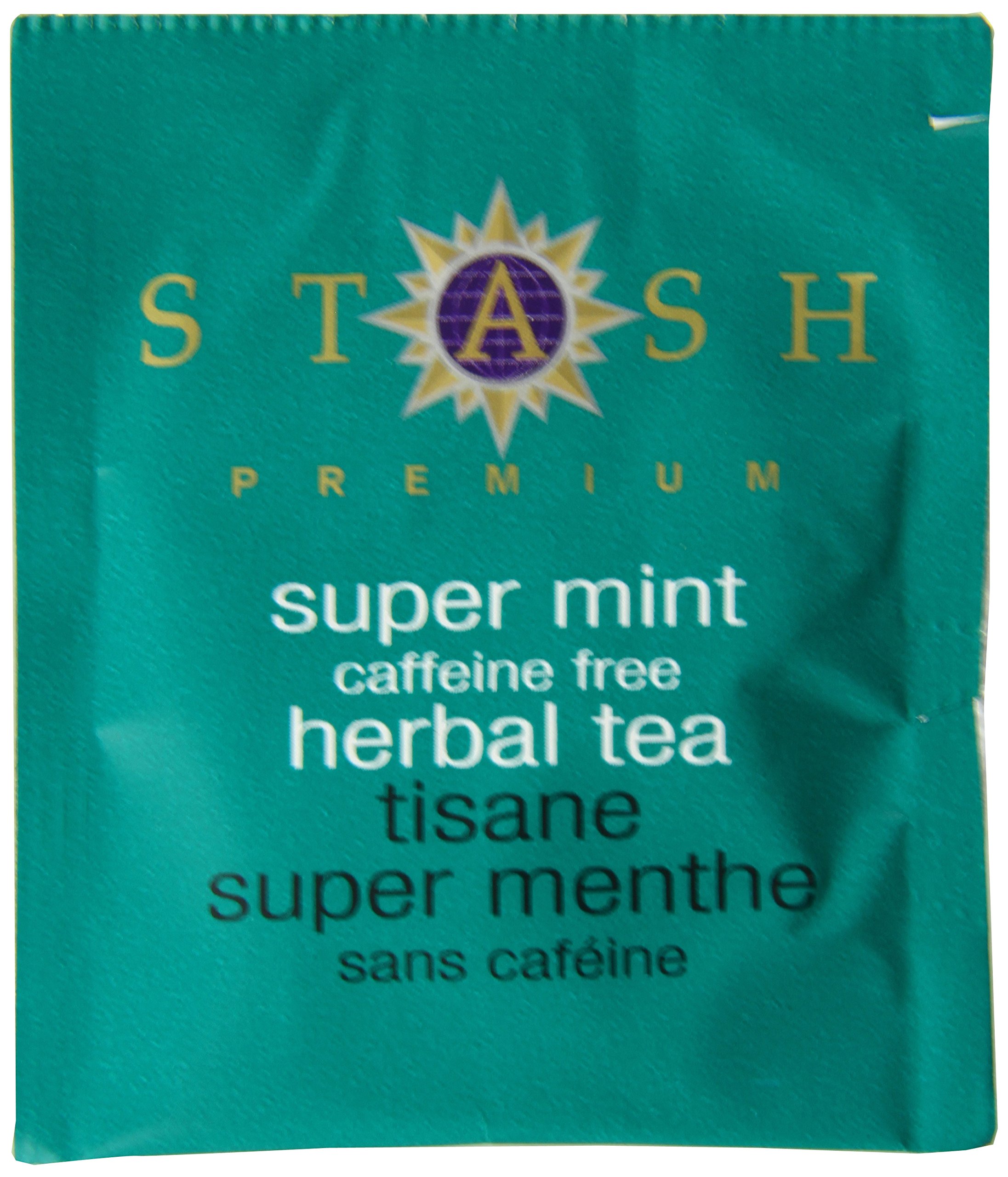 Stash Tea Lemon Ginger Herbal Tea 10 Count Box of Tea Bags