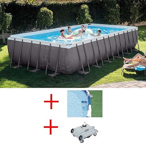 Offer Pool Intex 28362 Ultraframe 732 X 366 X 132 Cm