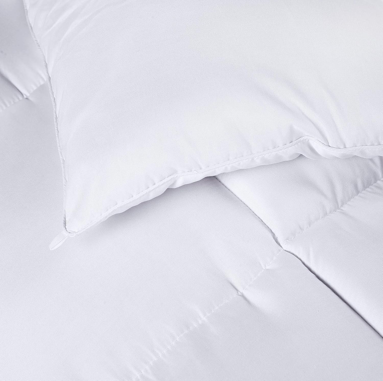 Utopia Bedding Comforter Duvet Insert - Quilted Comforter with Corner Tabs - Box Stitched Down Alternative Comforter (King, White): Home & Kitchen