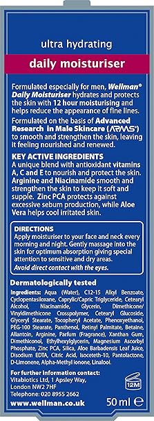 wellman moisturiser