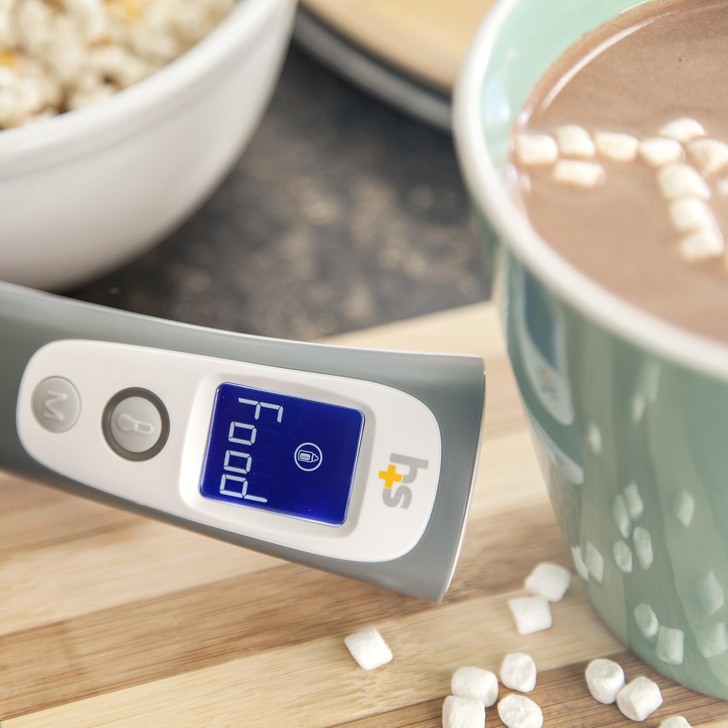 HealthSmart Digital Temporal Thermometer with No Contact Infrared Technology ideal for Babies, Children or Adults with Modes to also Test Temperature of Objects or Air with Alarm and Memory Function: Health & Personal Care