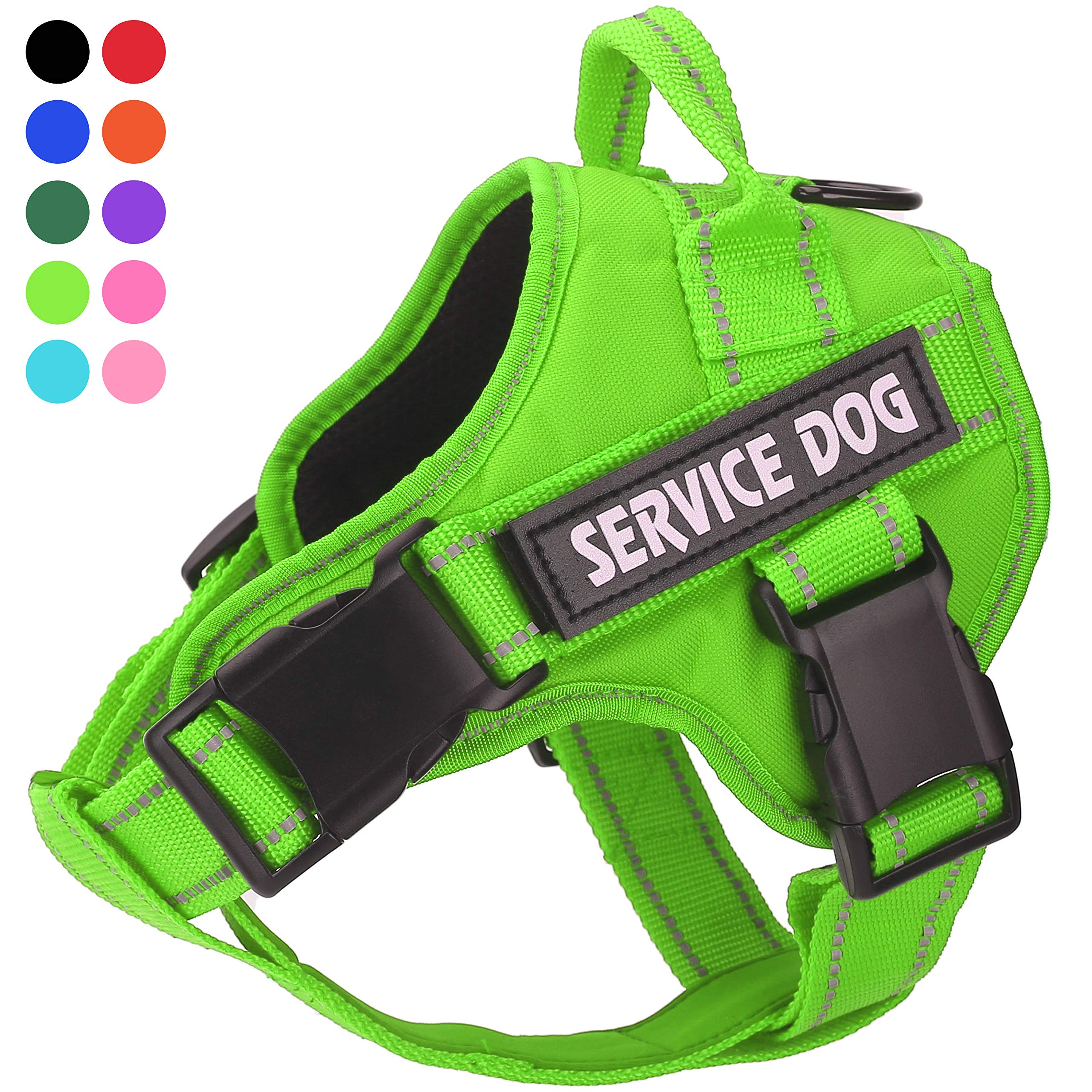 Service Dog Harness, No Pull Dog Harnesses with Handle Breathable and