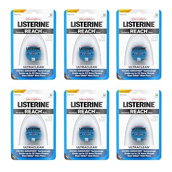 Listerine Ultra clean mint floss 30 yards (012547440133)