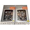 Stihl 33RS-84 2PK, 3/8" .050 Gauge, 84 Drive Links, 25", Rapid Super, Professional Saw Chain, 3623-005-0084