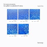 Hemway Sapphire Blue Glitter Paint Additive 100g for Emulsion Lacquer view 8