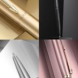 Parker Jotter XL Ballpoint Pen Monochrome Matte Black Medium Point Blue Ink view 4