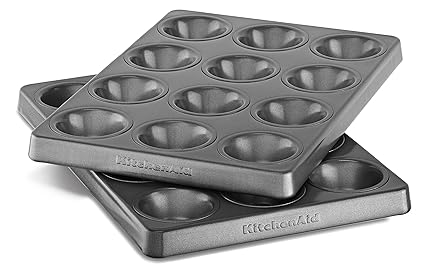 KitchenAid 12 Cavity Mini Muffin Pan, Set of 2