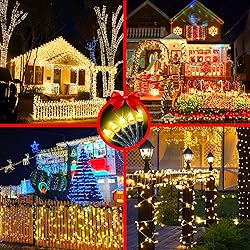 1500 LED 502ft Outdoor Christmas Lights Super Long