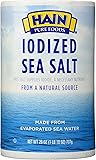Hain Pure Foods Sea Salt Iodized -- 26 oz
