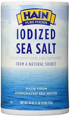 What is iodized sea salt