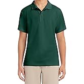 Nautica Men's Uniform Short Sleeve Performance Polo