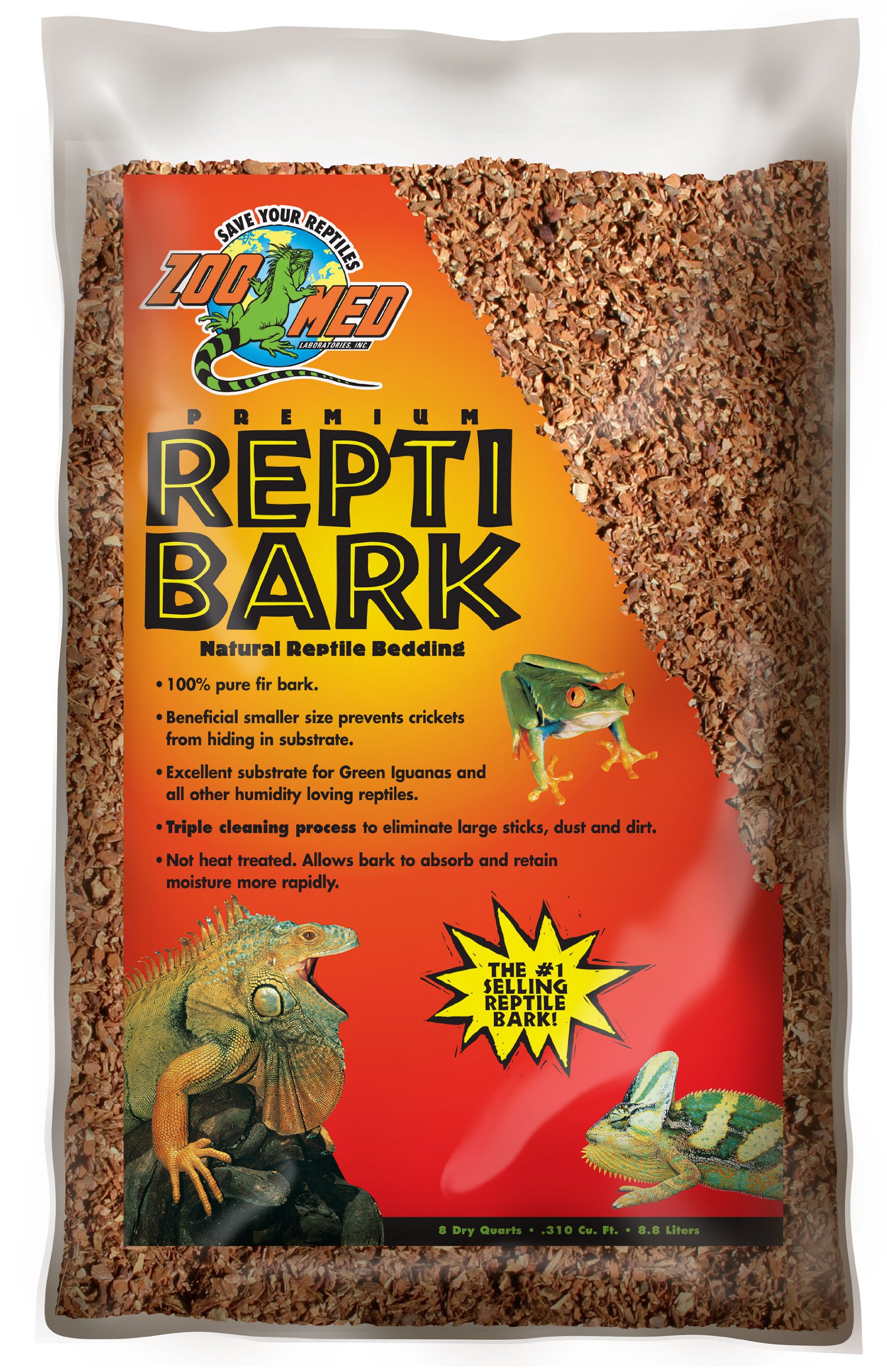 Photo 1 of Zoo Med Reptile Bark Fir Bedding, 8 Quarts