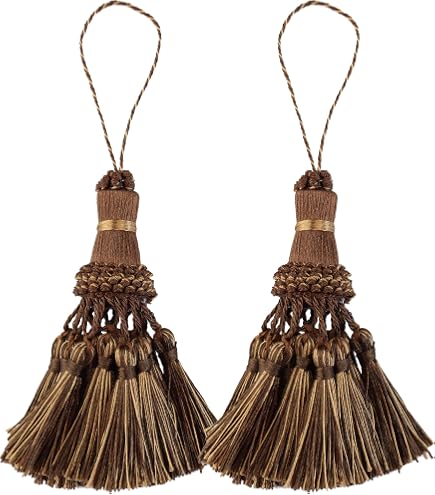 Wine, Gold, Green 2 3/4\" Imperial Ii Tassel Fringe Style