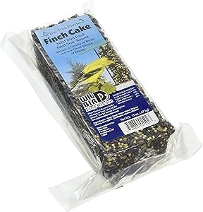 Pine Tree 1502A FInch Wild Bird Seed Cake, 15-Ounce