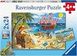 Ravensburger Pirates and Mermaids Jigsaw Puzzles for Kids 4+ 2x24 Pieces