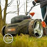 WORX Nitro 36V Cordless Scarifier Aerator WG855E.9 4-Position Height 40L Bag view 8