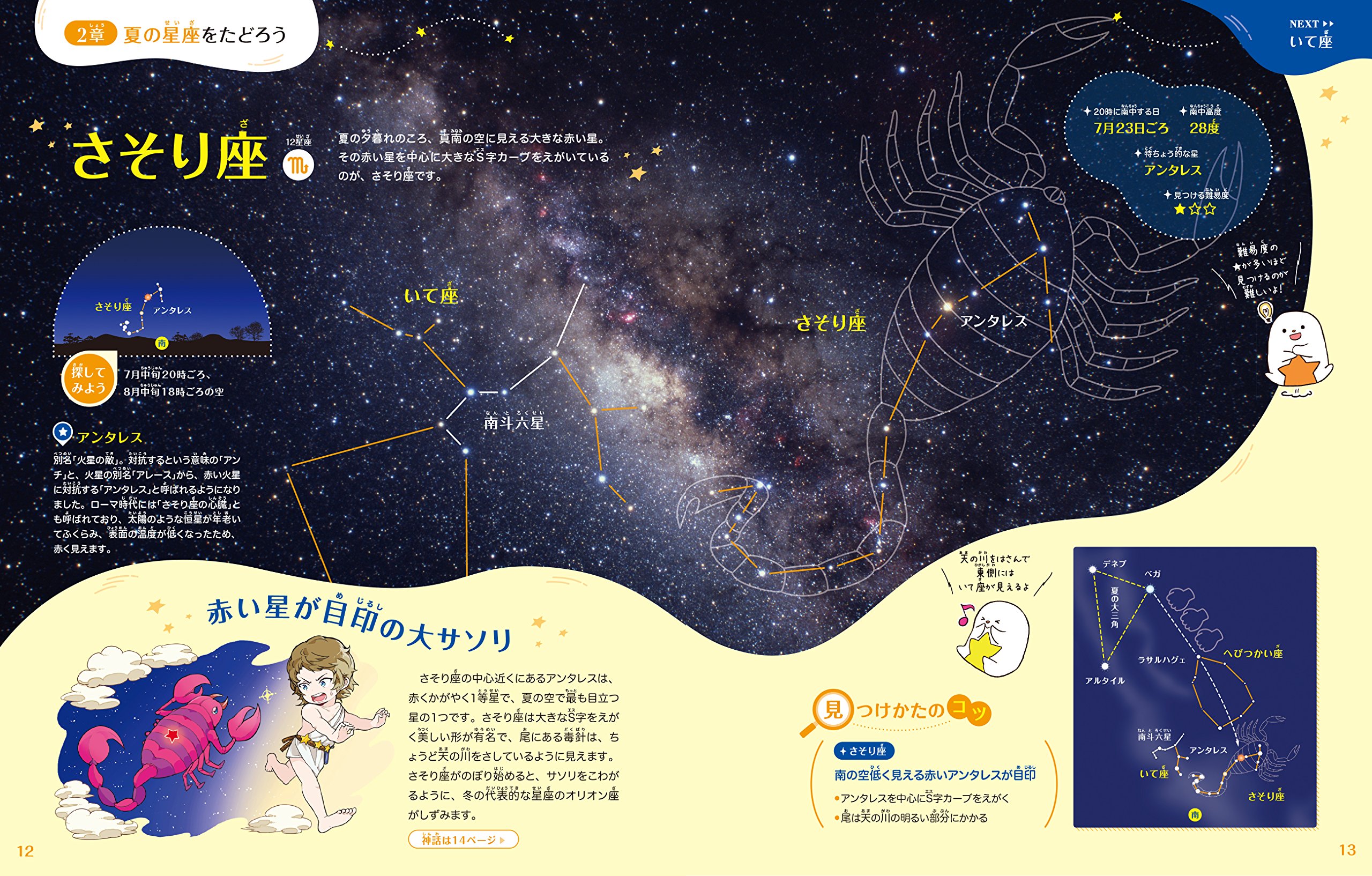 2 夏の星座をめぐる まんが プラネタリウム 星座と神話 ひなことり 旭 藤井 本 通販 Amazon