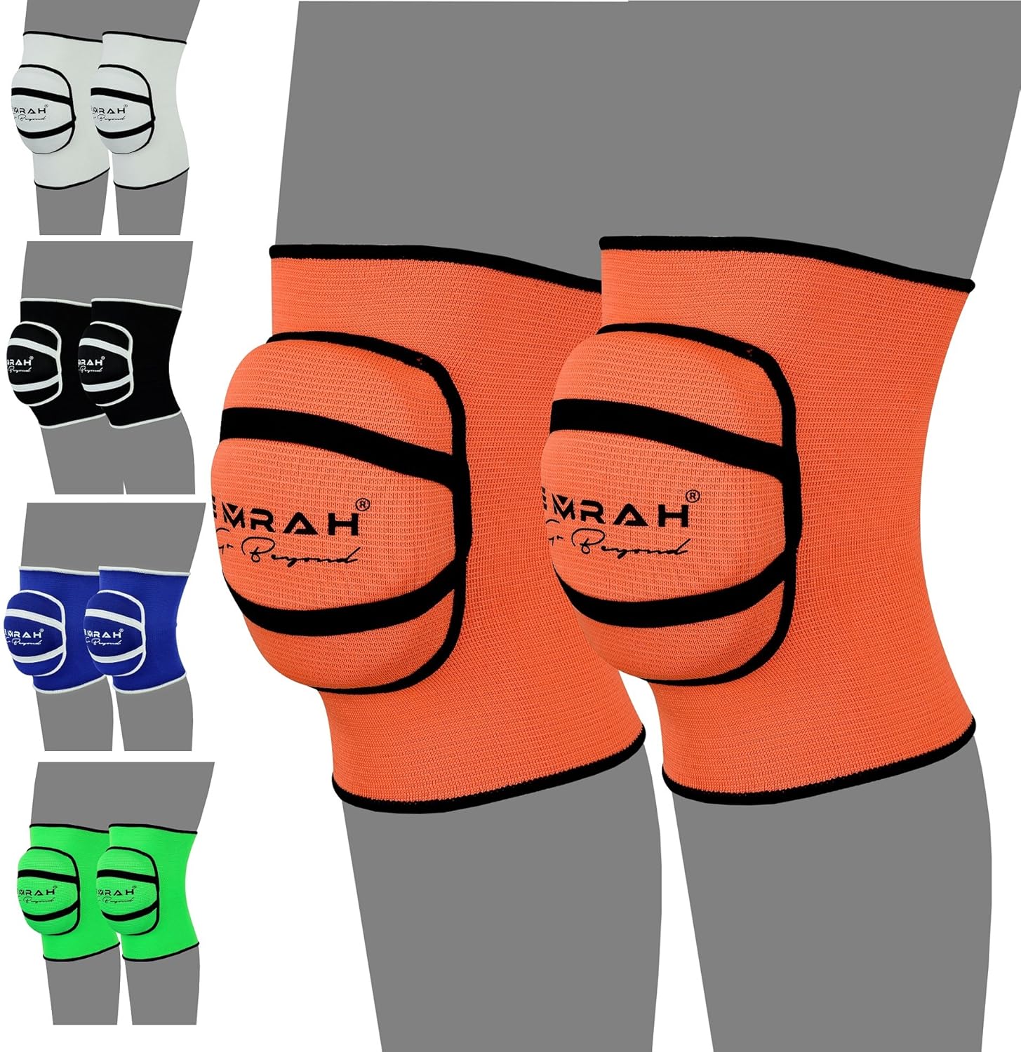X EMRAH Knee Pads with Heavy Duty Foam Padding and Comfortable Gel