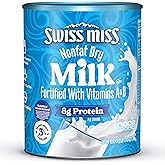 Swiss Miss Nonfat Dry Milk With Vitamins A and D, Makes Over 3 Gallons, 45.43 oz.