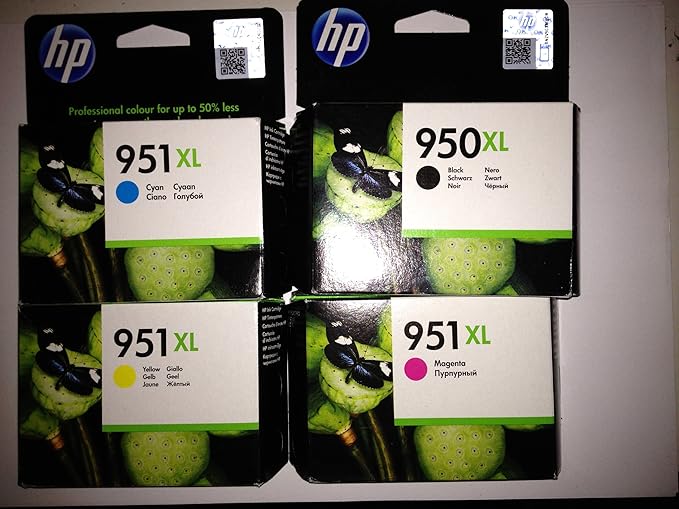 4 Original XL Druckerpatronen für HP Officejet Pro 8100 Eprinter, 8600 Premium, 8600 Plus (Black 4 Original XL Druckerpatronen für HP Officejet Pro 8100 Eprinter, 8600 Premium, 8600 Plus (Black