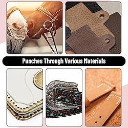 UNCO Leather Multi-Hole Puncher, Belt Punch