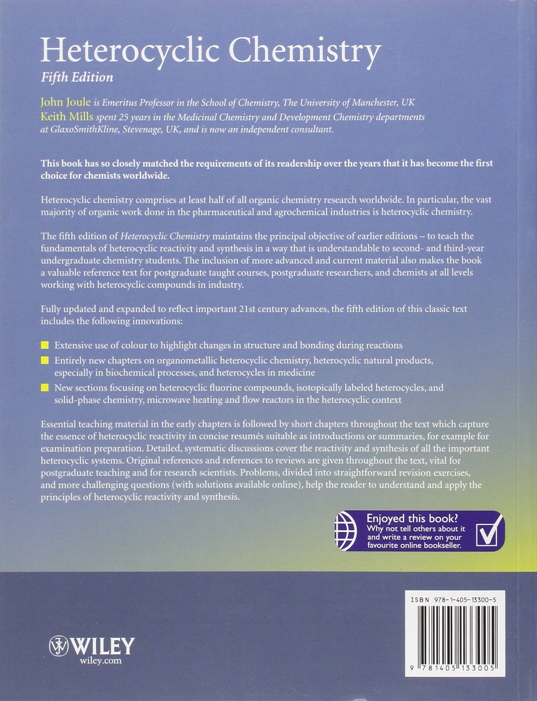 Heterocyclic Chemistry Joule Solution Manual