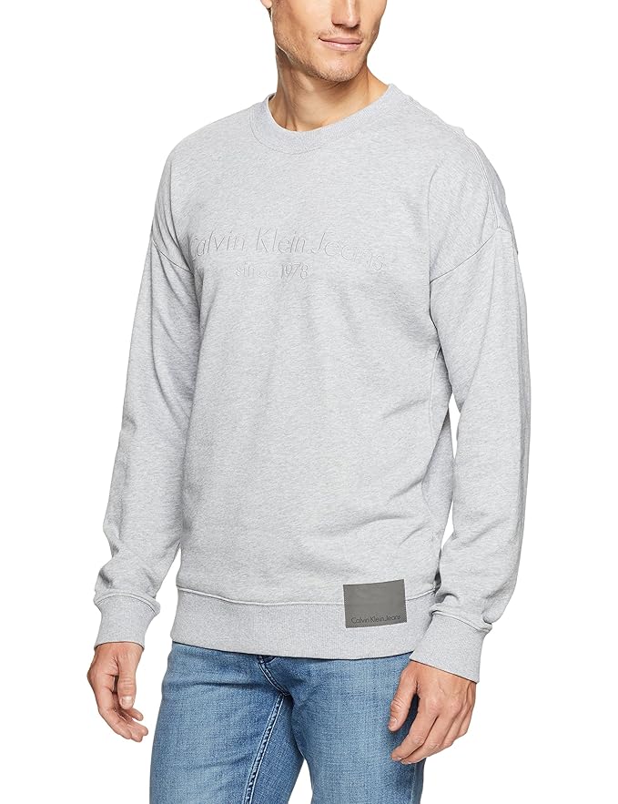 Calvin Klein 卡尔文克莱因 CK Oversized 男式宽松套头运动衫 S码2.8折$22.33 海淘转运到手约￥199