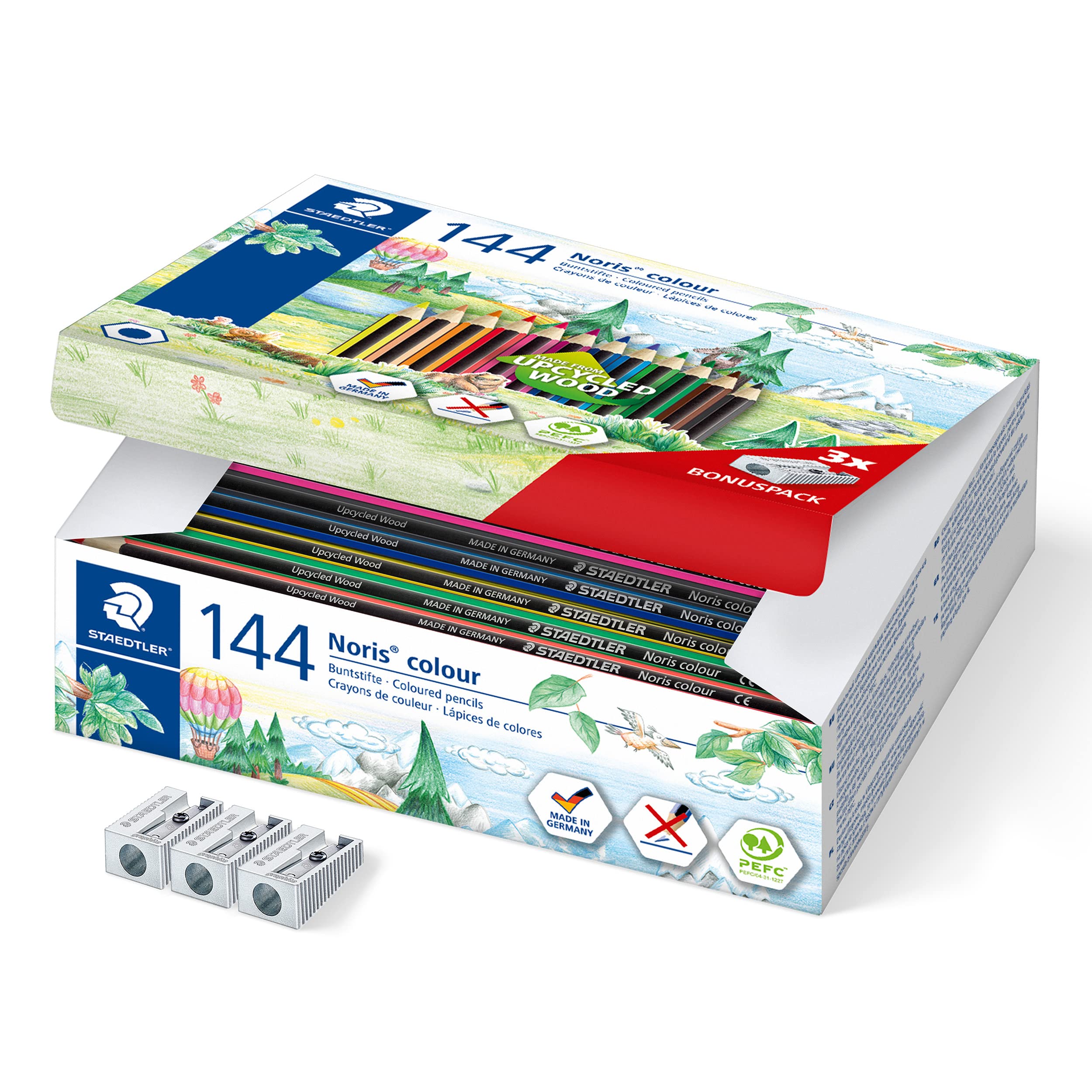 STAEDTLER 185 C144 – Pack of 144 Pencils