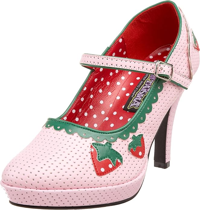 Amazon.com: Funtasma by Pleaser Women's Contessa-58 Platform Mary Jane,Baby Pink PU,12 M US: Shoes