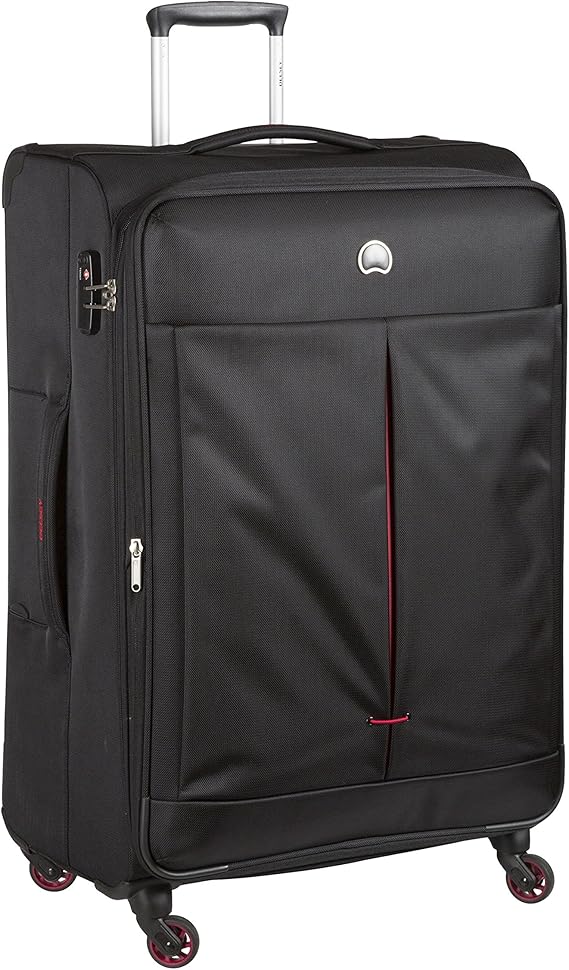 DELSEY AIR ADVENTURE SOFT2 Valigia, 77 cm, 119 liters, Grigio (Noir