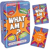 What Am I? Travel Card Game Tin, Family Guessing Game, Ages 8+ | What Am I? Travel Card Game Tin, Family Guessing Game, Portable Party Game for Kids &amp; Adults, Ages 8+, 2+ Players
