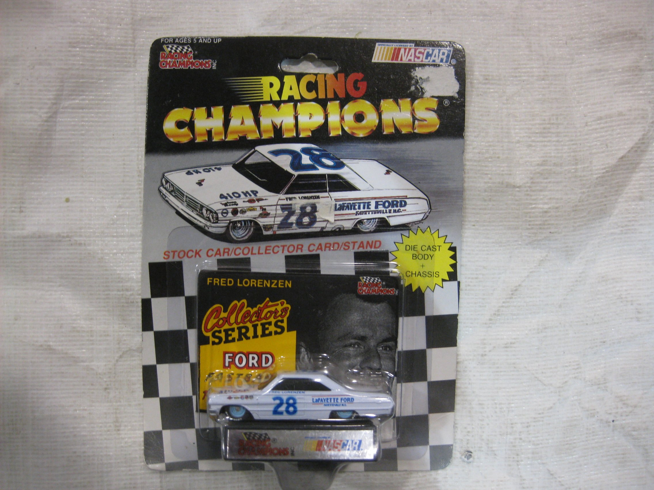 Buy NA 28 Fred Lorenzen Lafayette Ford Racing Team Stock Car With