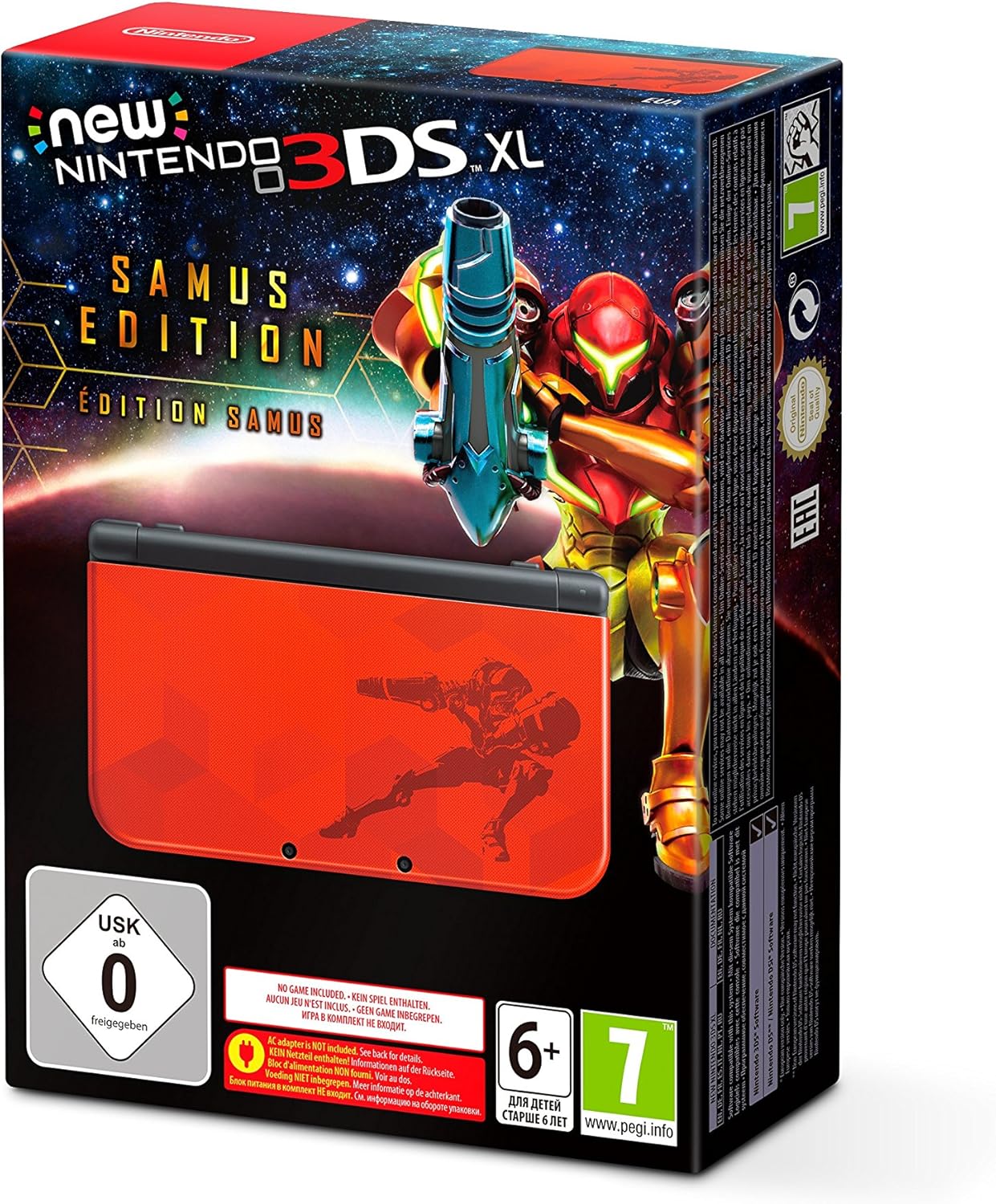 New Nintendo 3DS XL Edition Samus Amazon.fr Jeux vidéo
