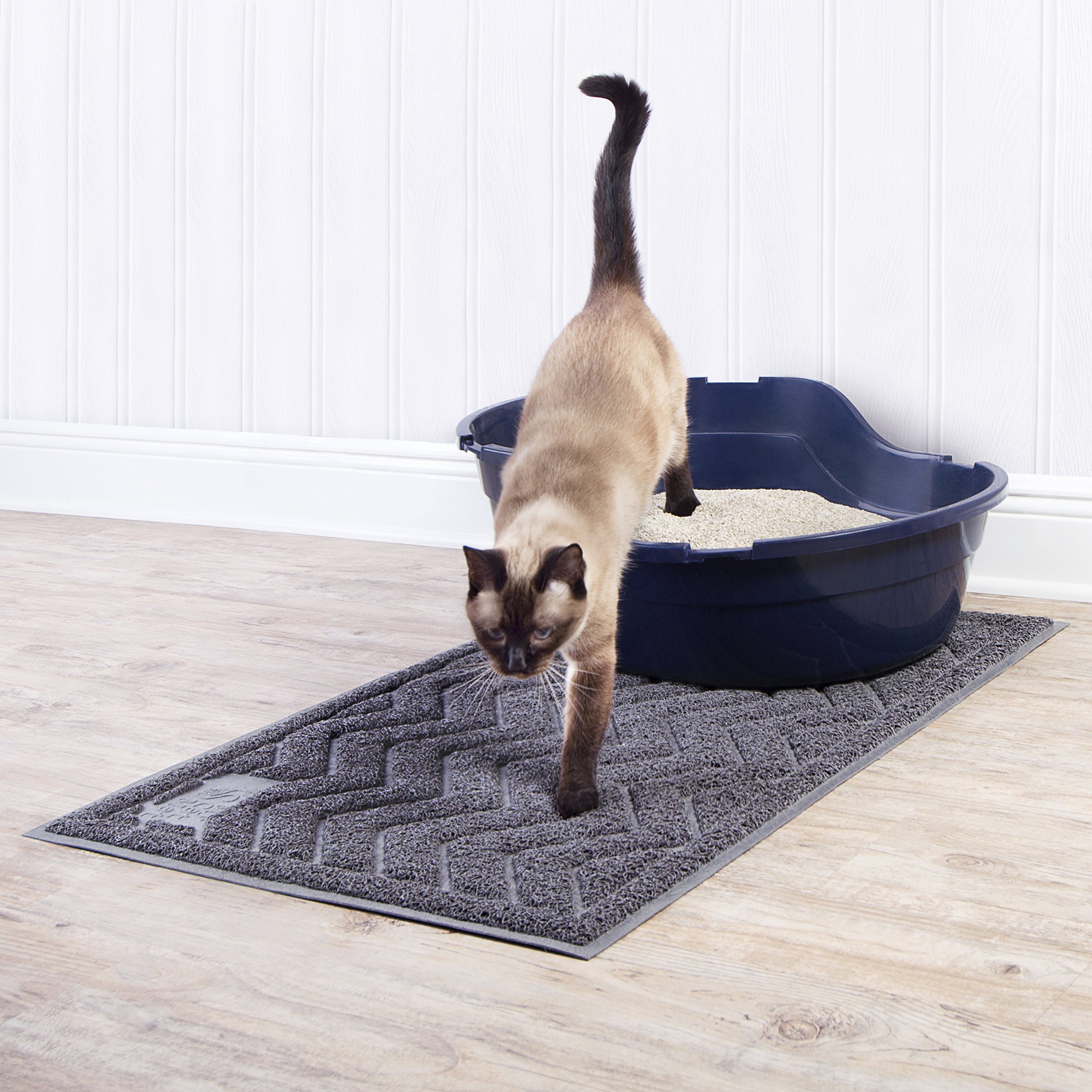 My Cat Mat Cat Litter Mat Traps and Controls Kitty Litter Scatter Large