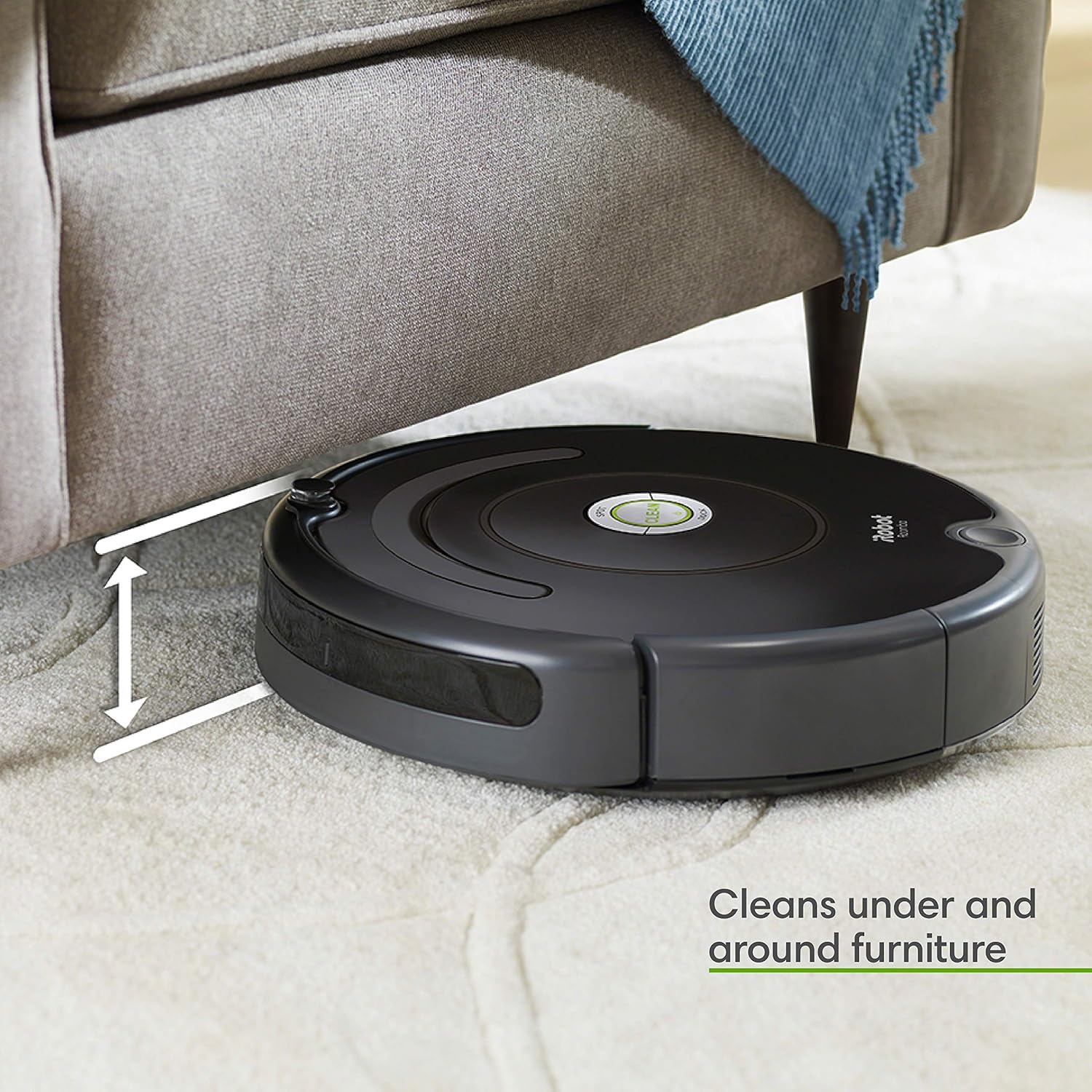 iRobot Roomba 675 Robot Vacuum-Wi-Fi Connectivity, Works with Alexa, Good for Pet Hair, Carpets, Hard Floors, Self-Charging -