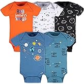 Gerber baby-boys 5-pack Short Sleeve Variety Onesies Bodysuits