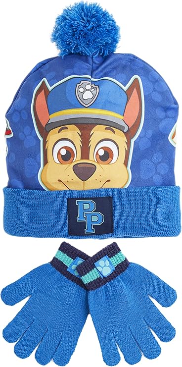 PAW PATROL PAW PATROL Kinder Wintermütze Und Handschuhe Set Skye