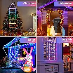 Toodour Indoor Christmas Decorations Light, Smart