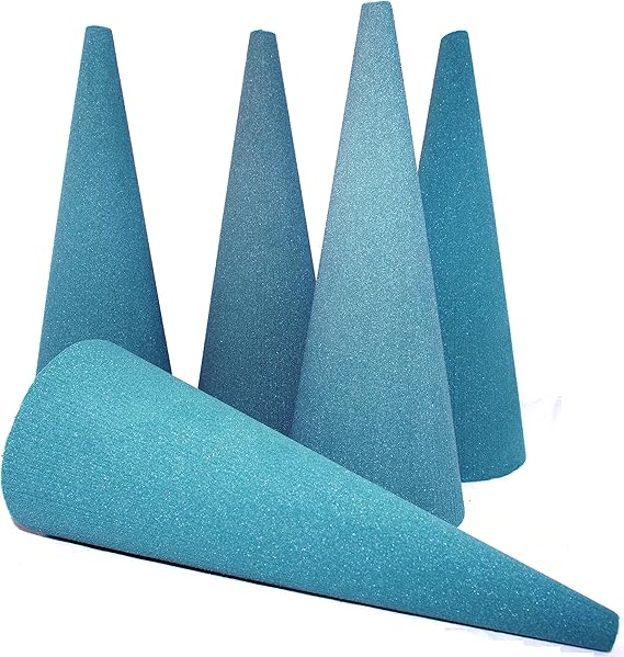 Oasis Cones Ideal Floral Foam 24cm Pack of 5 Amazon.co.uk Kitchen & Home