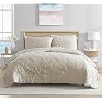Coastal Chic: King Size Shell Quilt Set With Pillow Shams - Beachy Bedding For Your Home Or Vacation Spot - View #11