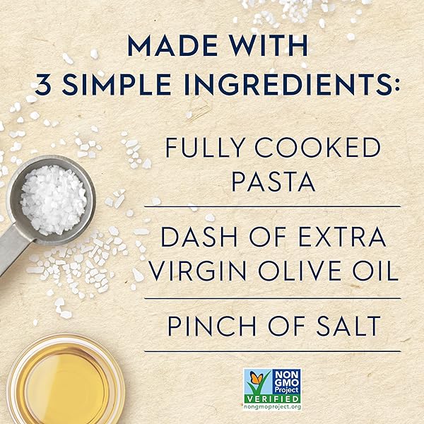 BARILLA READY PASTA, FULLY COOKED PENNE PASTA, NON-GMO & KOSHER, 7 OZ