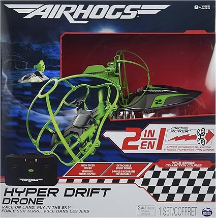 air hogs hyper drift blue drone