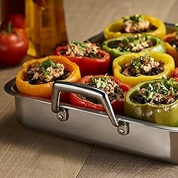 Tramontina Rectangular Roasting Pan with Basting