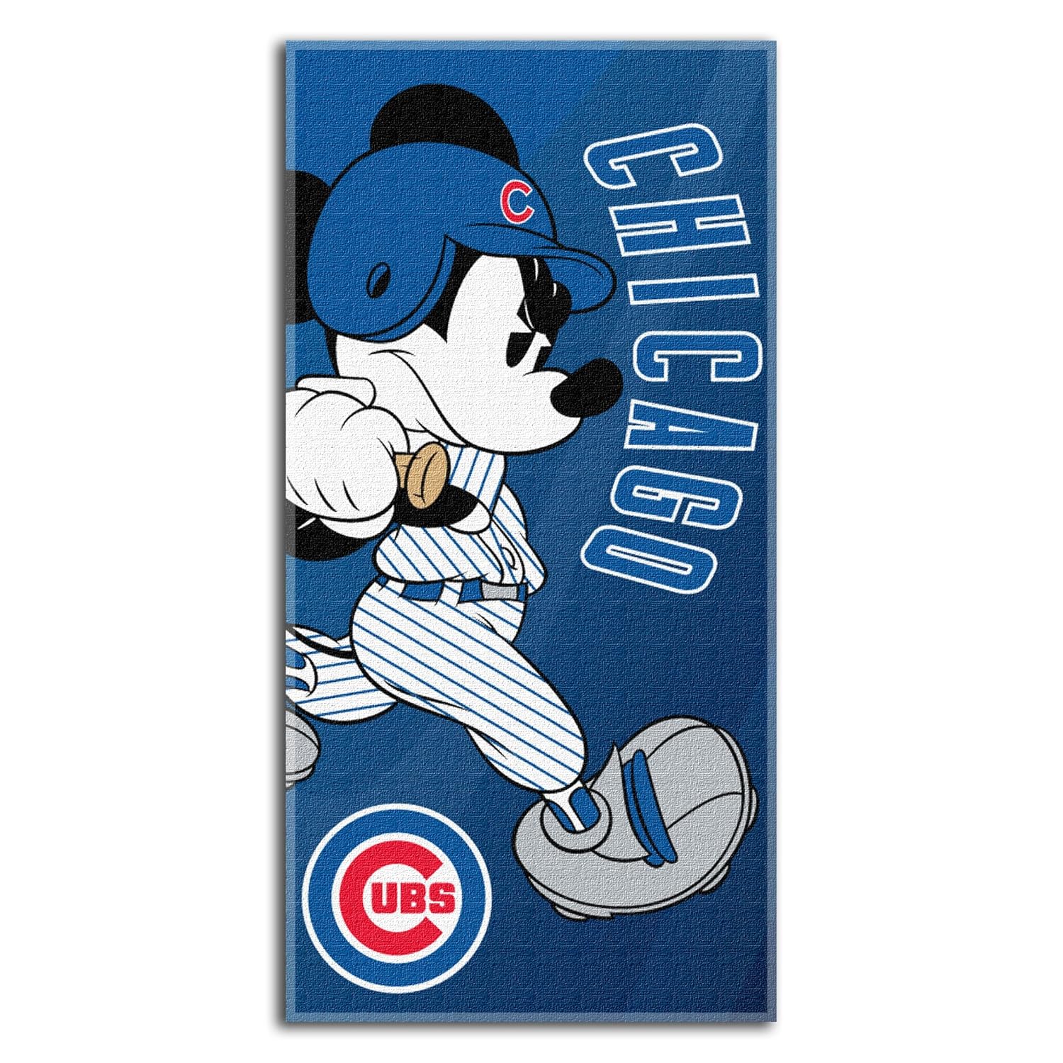 Officially Licensed MLB Mickey Cobranded Wind Up Absorbent Beach Towel Towels 30 x 60