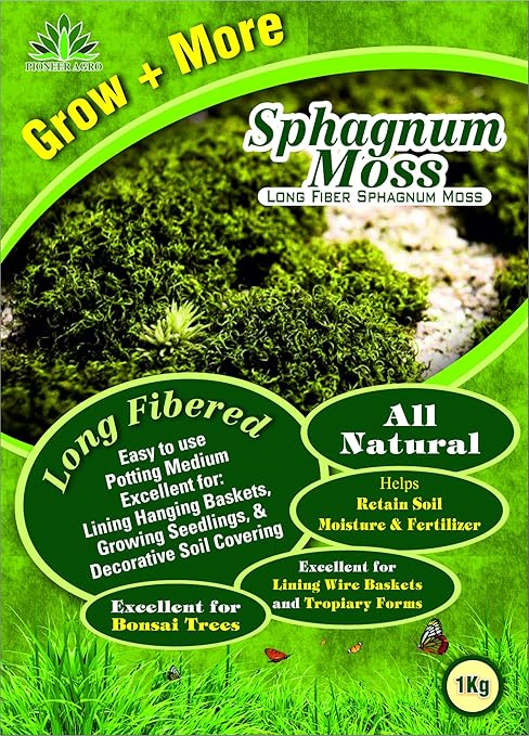 Buy Bokashi Bran Sphagnum Peat Moss 1kg Pack Online At Low