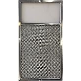 Filter Everything Replacement Range Filter Compatible With Broan R610027, Rangeaire 610027,LG-8303,; 7-5/8 X 14-1/8 X 3/8 L4 (HOLE SS); 1-Pack