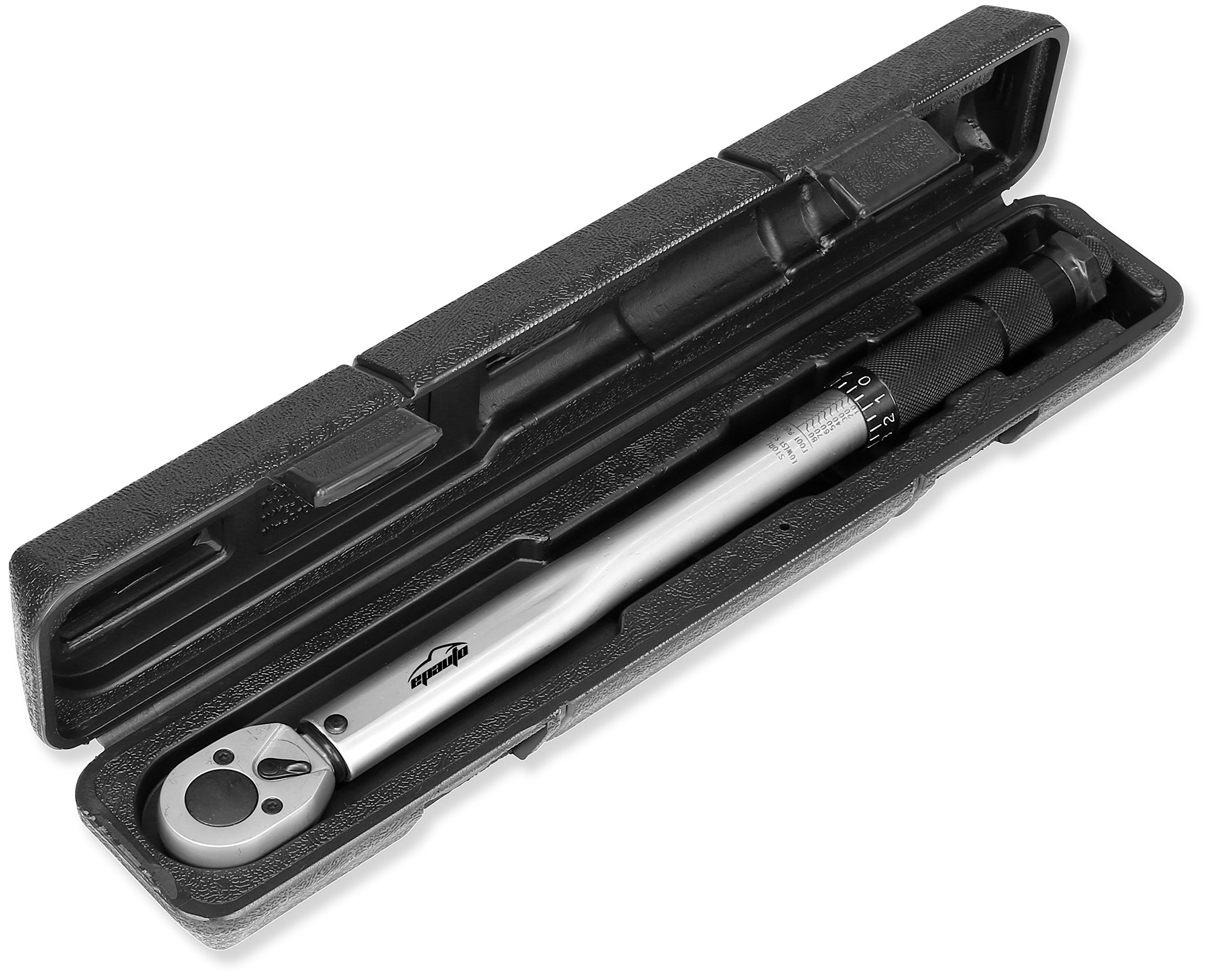 epauto 3/8-inch drive click torque wrench (10-80 ft.-lb. / 13.6-108.5 nm)