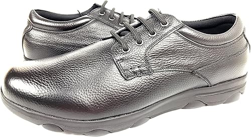 leather slip resistant work shoes