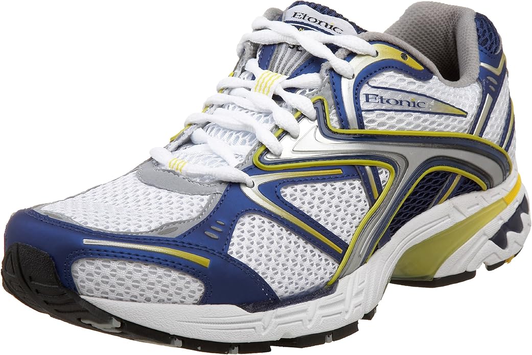 Etonic Men's Kendari SC Stability Trainer, White/Twilight Blue/Yellow